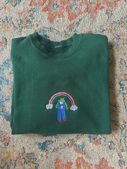 Rainbow Frog Sweatshirt